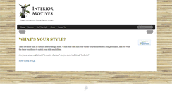 Desktop Screenshot of interiormotivesdesign.net